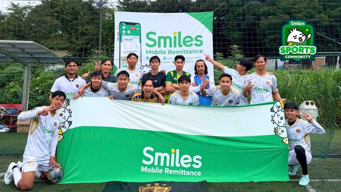 Foto Orang Indonesia di Jepang habis Futsal, Smiles Sports Community Chiba