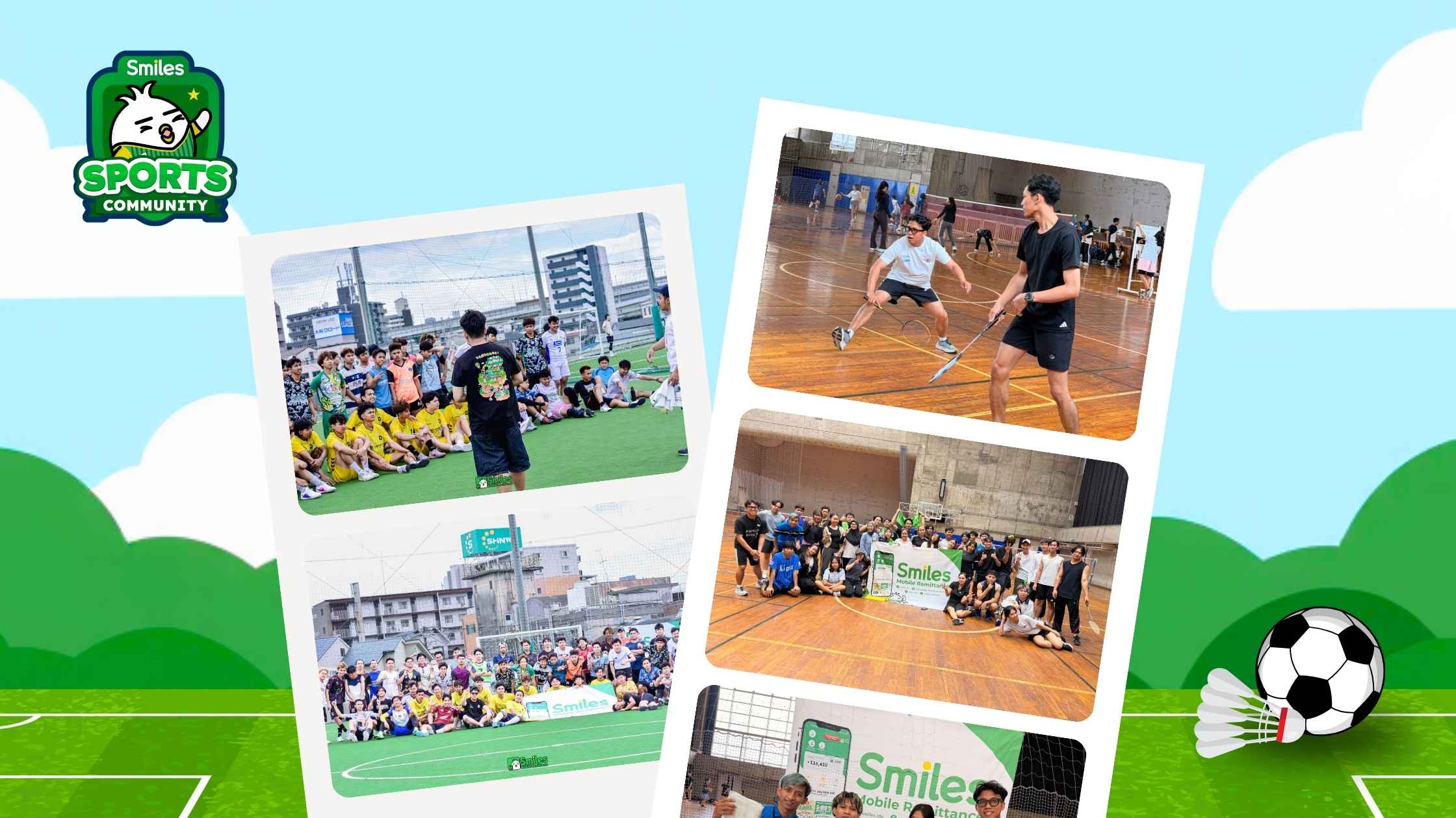 Foto-foto komunitas olahraga Indonesia di jepang: Smiles Soprts Community