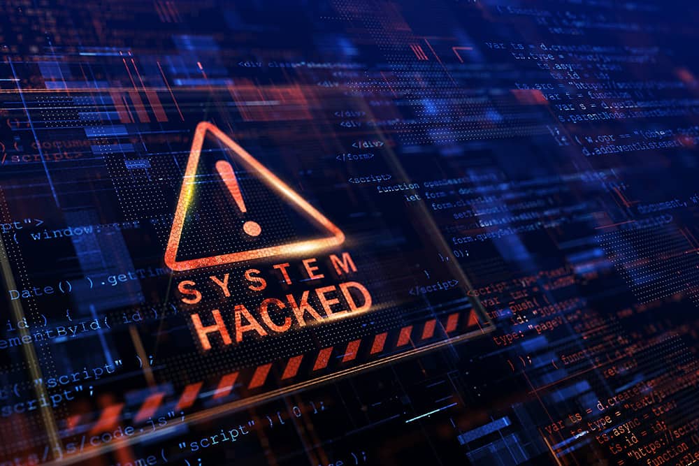 Sistem atau perangkat elektronik yang di hack