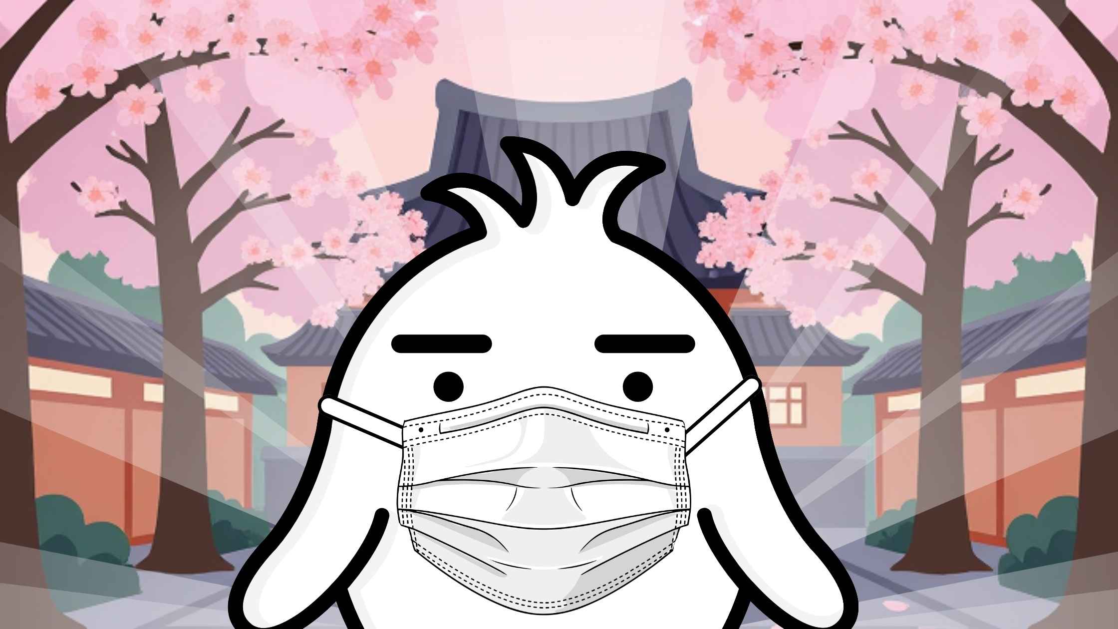 Tori pakai masker