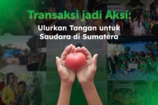 transaksi jadi aksi korban banjir sumatera