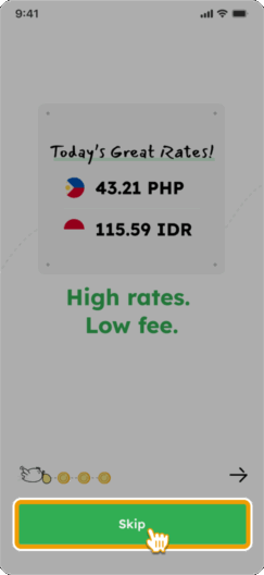 How to Register to Smiles - Step 2 - See our features