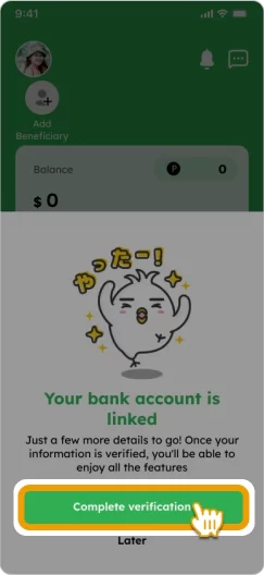 How to Load Smiles Mobile Remittance - Step 4 - Tap 