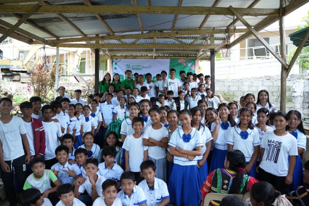 Student beneficiaries in Davao