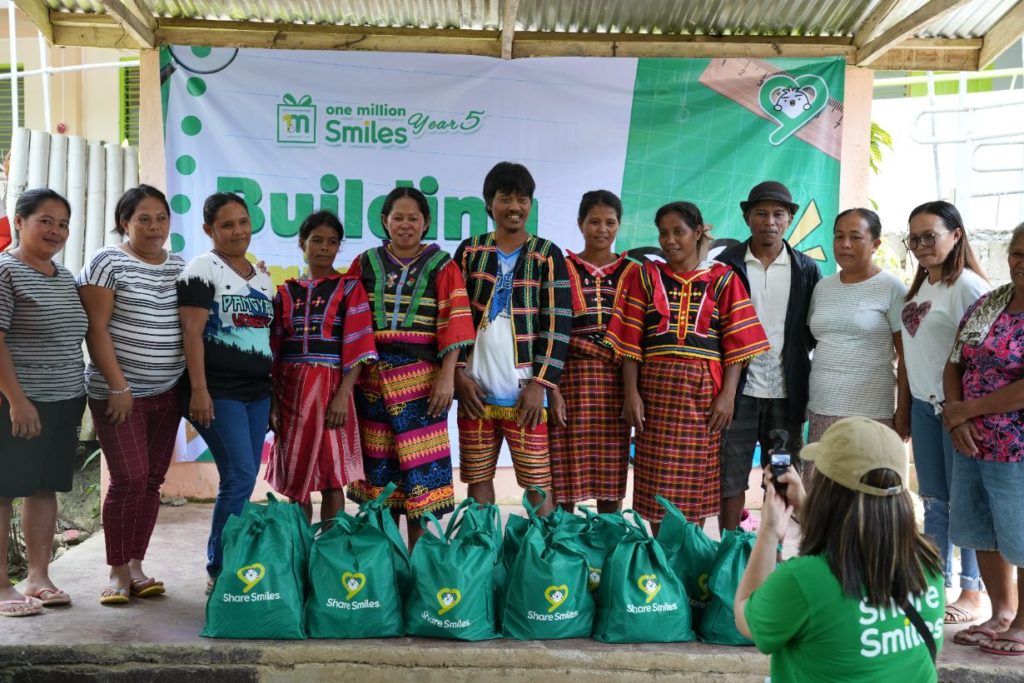 Parents and teachers of the beneficiaries in Davao