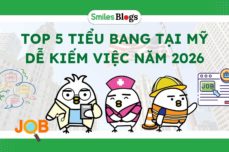 top 5 tieu bang de tim viec lam tai my