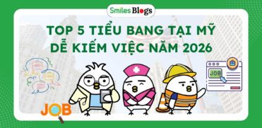 top 5 tieu bang de tim viec lam tai my