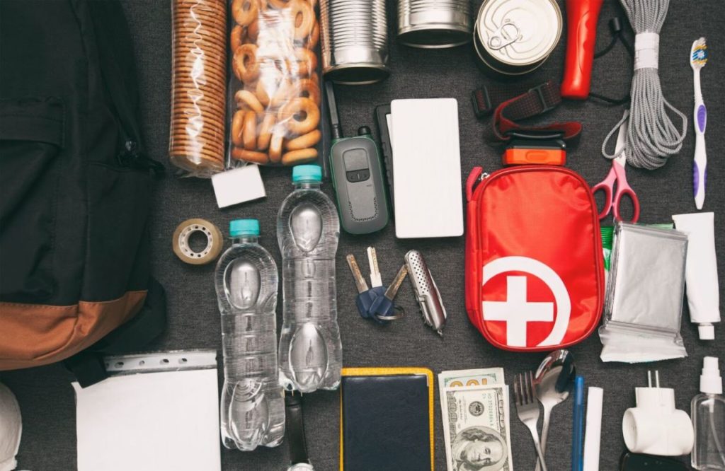 Emergency kit in the U.S.