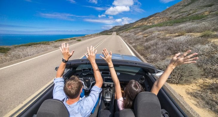 Roadtrip in the summer