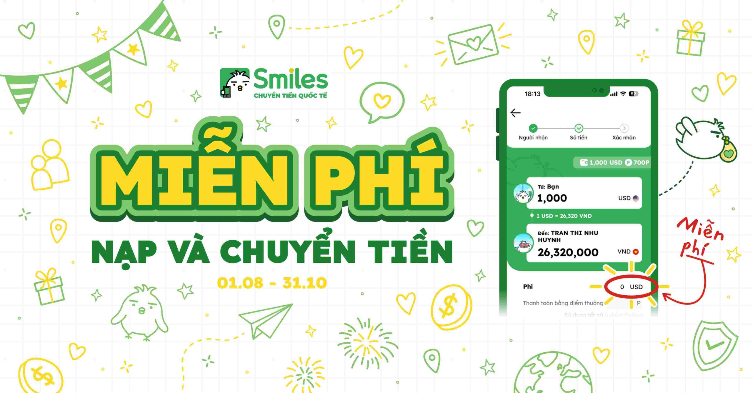 chuyen tien mien phi tu my ve viet nam